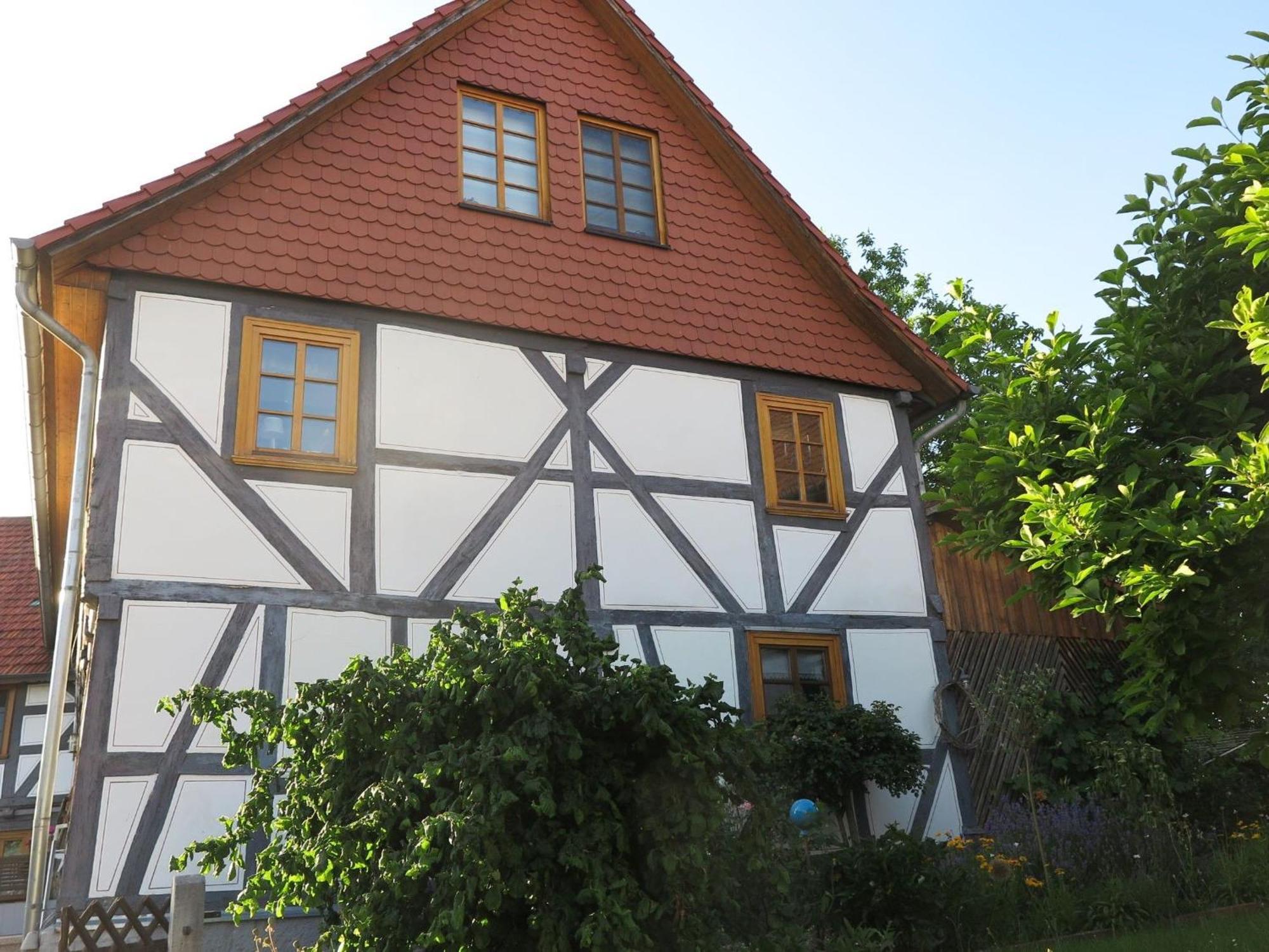 Alheim Fachwerktraum Im Hof 아파트 외부 사진