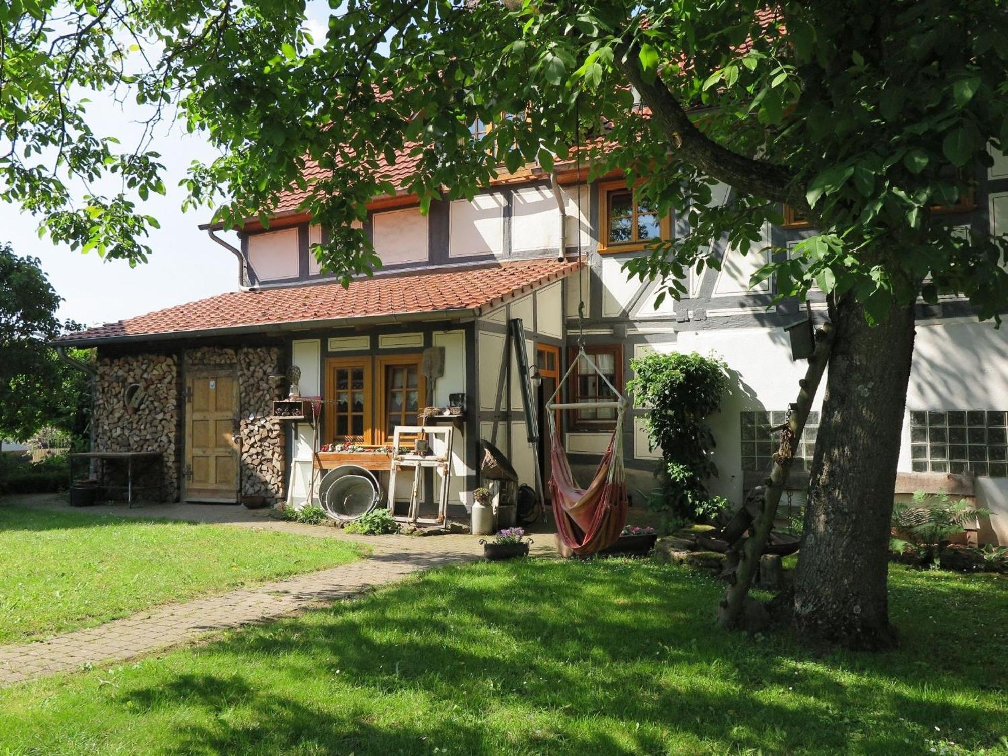 Alheim Fachwerktraum Im Hof 아파트 외부 사진